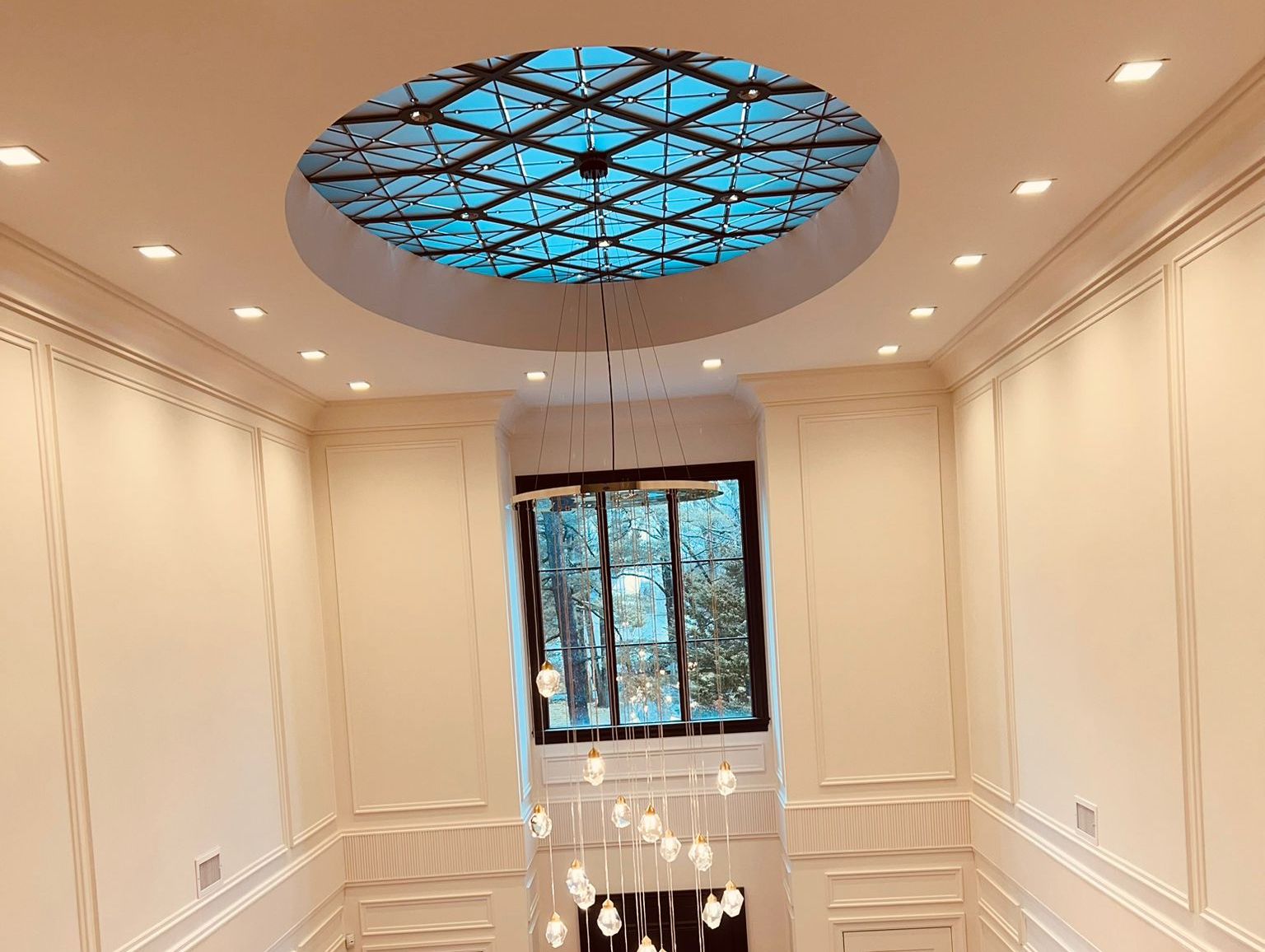 Interior painting living room